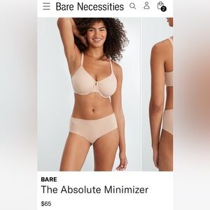 Bare Necessities Absolute Minimizer Bra Bundle